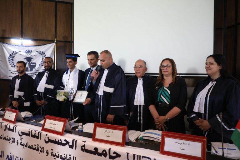 خمس طلبة فلسطينيين يناقشون رسائل ماستر في القانون الدولي بالدار البيضاء