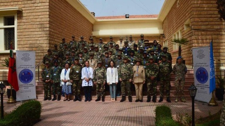المغرب يدرب 23 عسكرية من 14 دولة على عمليات حفظ السلام الأممية – لكم-lakome2