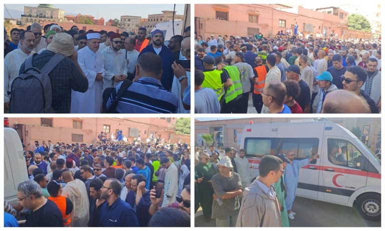 بحضور رسمي وشعبي.. تشييع جنازة جمال الدين بودشيش بضريح الطريقة البودشيشية