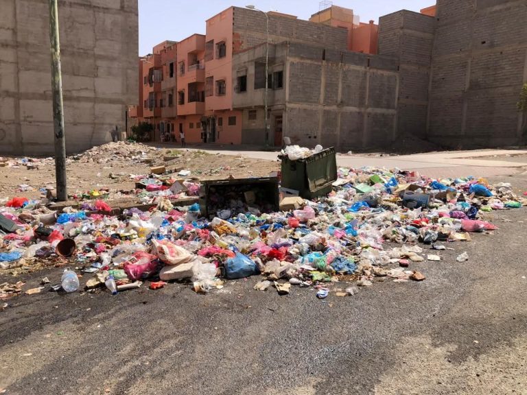 تلوث بيئي يهدد جماعة حربيل تامنصورت بسبب إعادة فتح المطرح القديم